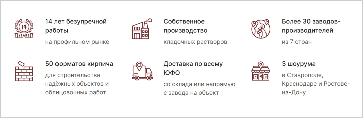 Преимущества компании в кейсе созданного сайта MAXPOL от компании ART6 в Симферополе Преимущества компании в кейсе созданного сайта MAXPOL от компании ART6 в Симферополе
